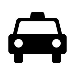 Obraz premium タクシーのマーク