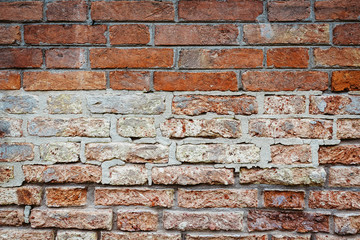 Old brick wall textures and backgrounds