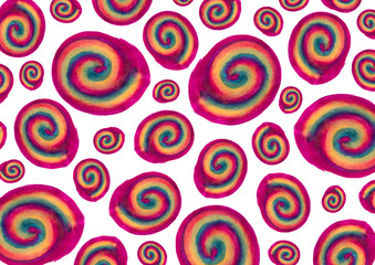 Fototapeta premium Abstract Watercolor Pattern