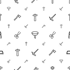 steel icons pattern seamless white background