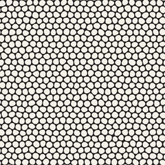 Seamless irregular lines vector mosaic pattern. Abstract chaotic tessellation texture
