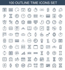 time icons