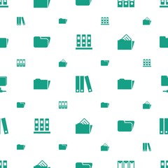 organize icons pattern seamless white background