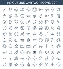 cartoon icons