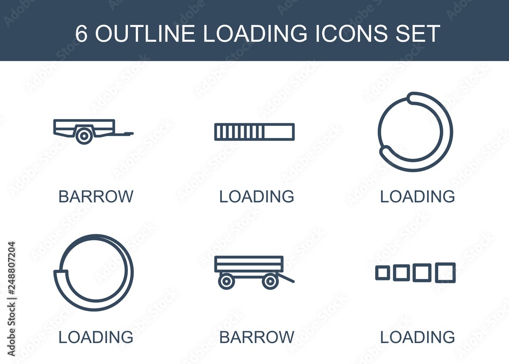 Poster 6 loading icons