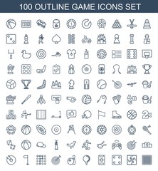 100 game icons
