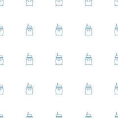 cargo ship icon pattern seamless white background
