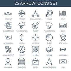 25 arrow icons