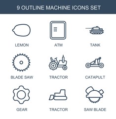 machine icons