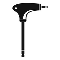 Bike repair tool icon. Simple illustration of bike repair tool vector icon for web design isolated on white background