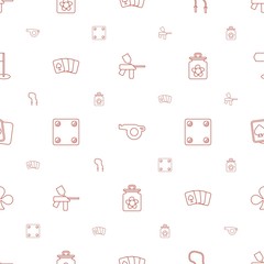 game icons pattern seamless white background