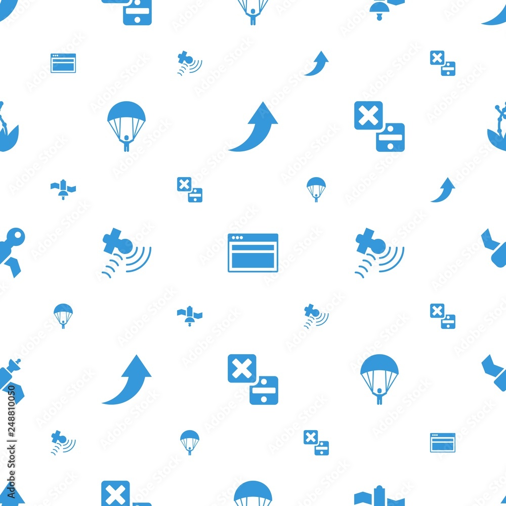 Poster application icons pattern seamless white background