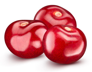 cherry isolated on white