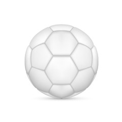 White Soccer Ball