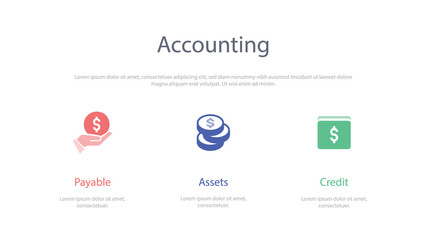 ACCOUNTING INFOGRAPHIC CONCEPT