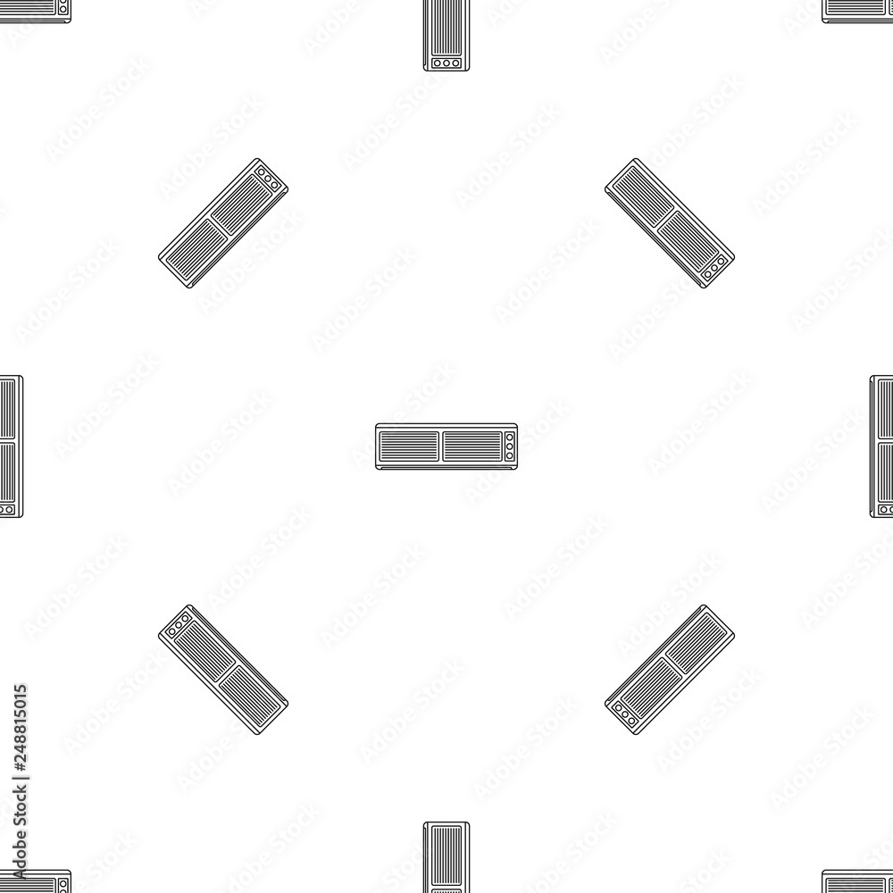 Poster old conditioner pattern seamless vector repeat geometric for any web design