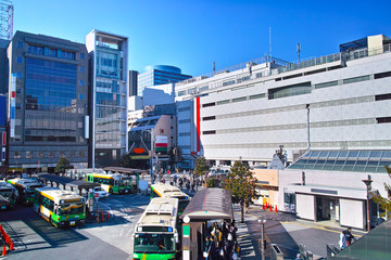 錦糸町駅南口の風景