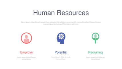 HUMAN RESOURCES BANNER CONCEPT