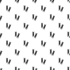 Fototapeta premium Clothes pegs pattern seamless vector repeat geometric for any web design