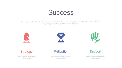 SUCCESS BANNER CONCEPT