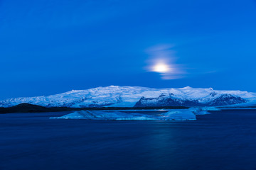 Gletscherlagune Jökulsárlón in Island