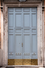 Closed door in Rome