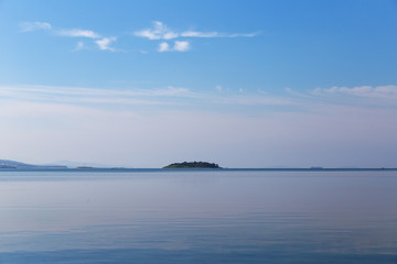 view of the sea from the sea