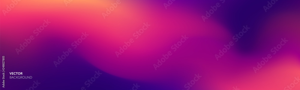 Poster purple gradient background. vector abstract purple red color blend gradient background