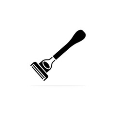 Shaver icon, vector concept illustration for design.