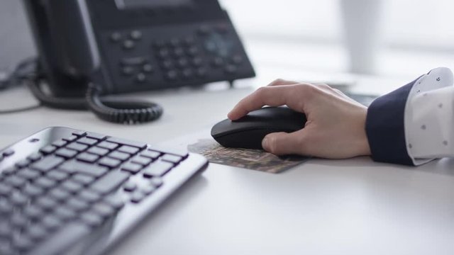 Computer Maus klicken