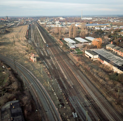      Schienen, Infrastruktur und Gleisanlagen