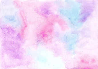 Obraz na płótnie Canvas abstract pastel watercolor background