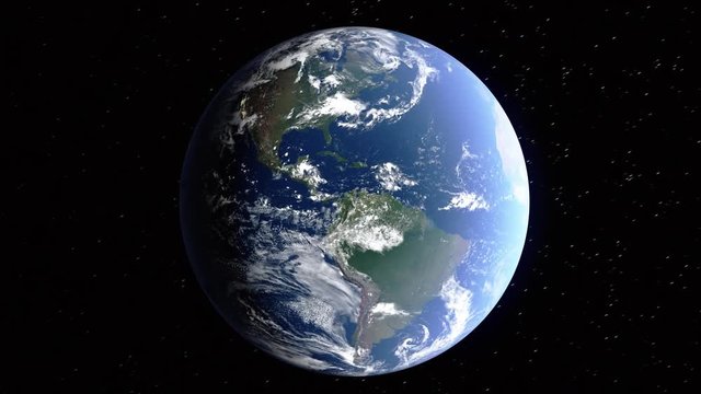 Realistic 3d animated earth showing the borders of the country Portugal with Azores and Madeira and the capital Lisbon in 4K resolution