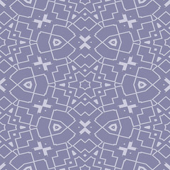 Abstract tiles seamless pattern, repeating background