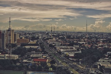 Fototapeta na wymiar Little Londrina After Rain
