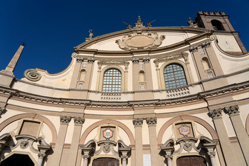 Vigevano, italy: the historic Piazza Ducale