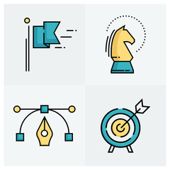 START UP ICON SET