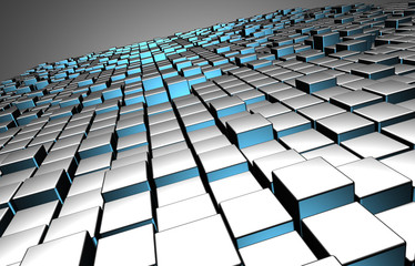 Obraz premium 3d abstract cubes background.3d illustration