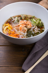 Traditional korean cold soup kuksi