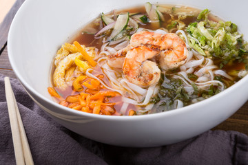 Traditional korean cold soup kuksi