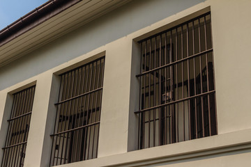 An old convicts jail in Bangkok, Thailand. At present, this prison is the public park named "Suan Saranrom" park.