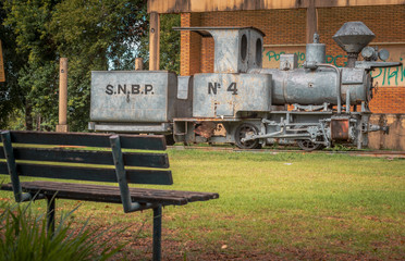Locomotiva Koppel 1913 - Cia Mate Laranjeira Gua&iacute;ra/Paran&aacute;