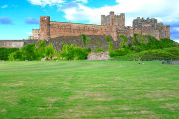 Castillo de Bamburgh, Northumberland, Inglaterra