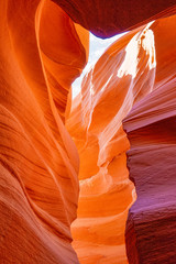 Antelope Canyon is a slot canyon in the American Southwest.