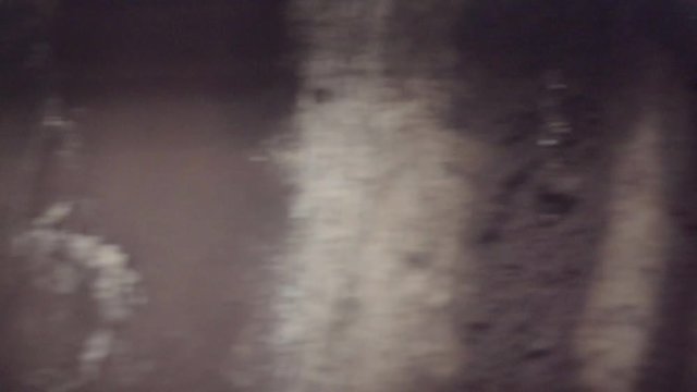 Texture Shot of Subway Tunnel Shot From Moving Car