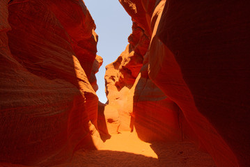 Antelope Canyon is a slot canyon in the American Southwest.