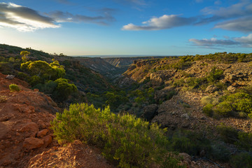 hiking at charles knife canyon, western australia 15