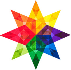 Transparentpapier Stern