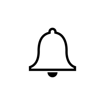 bell, notification icon symbols vector