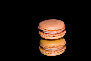 Macaroon homemade isolated